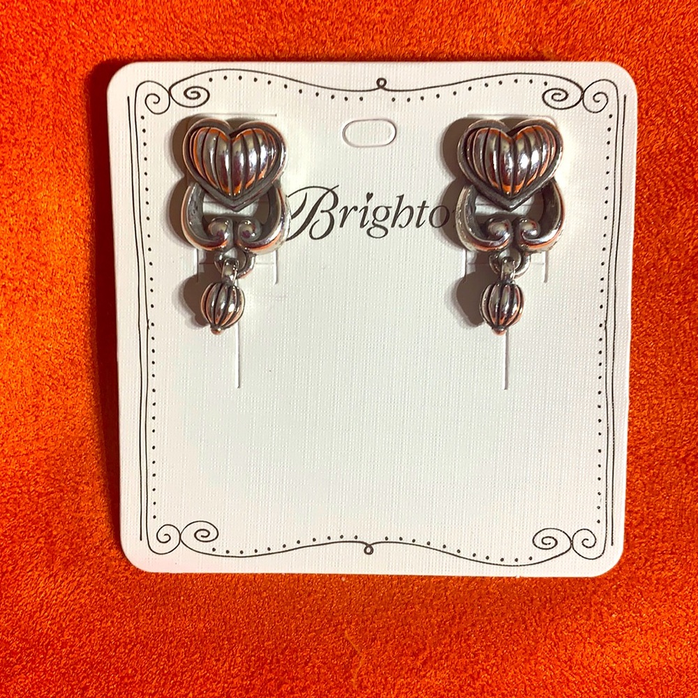 Brighton Baroness pierced earrings NWOT